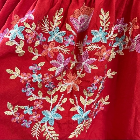 Free People Fleur Du Jour embroidered dress Small - Picture 8 of 13